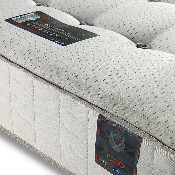 Sareer Pocketo Memory Foam 1500 Pocket Sprung Mattress