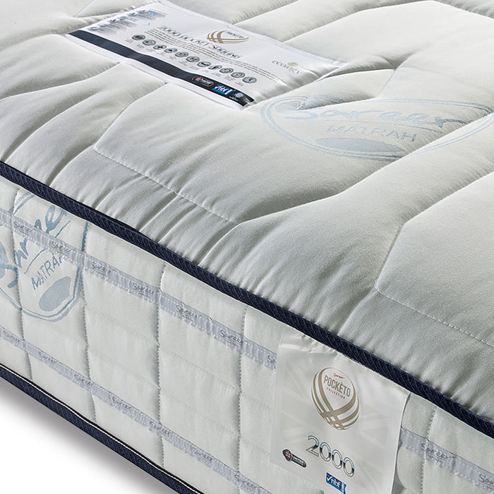 Sareer Pocketo Gel 2000 Pocket Sprung Mattress