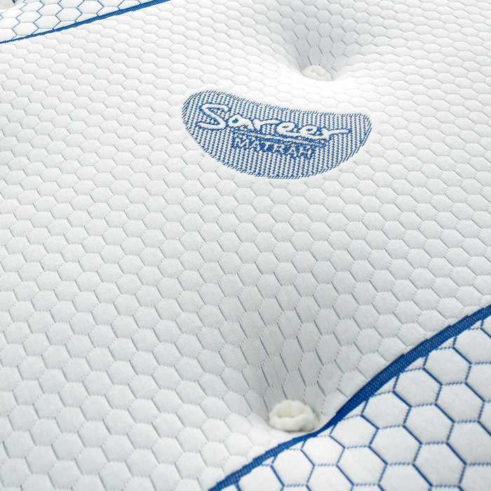 Sareer Cool Blue Memory Open Coil Sprung Mattress