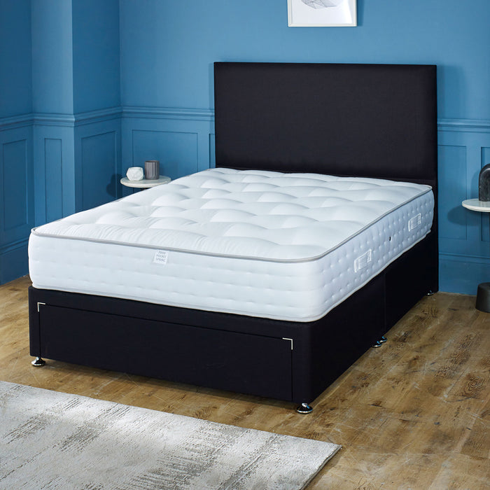 Deluxe Beds Lockwood Tufted 1500 Pocket Sprung Mattress