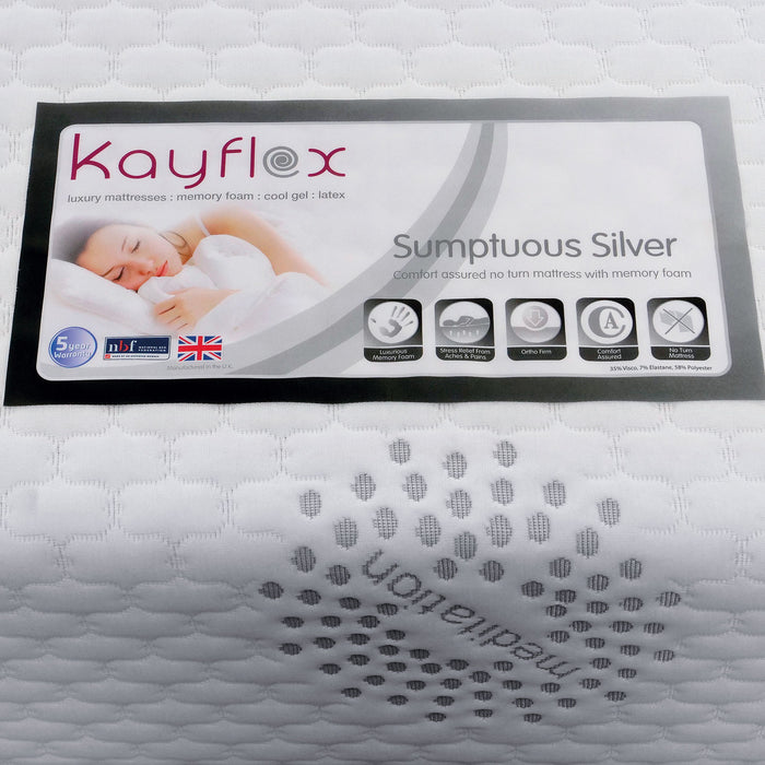 Kayflex Memory Foam Silver Mattress