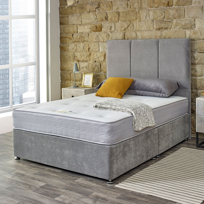 Shire Beds Silvernal Open Coil Sprung Mattress